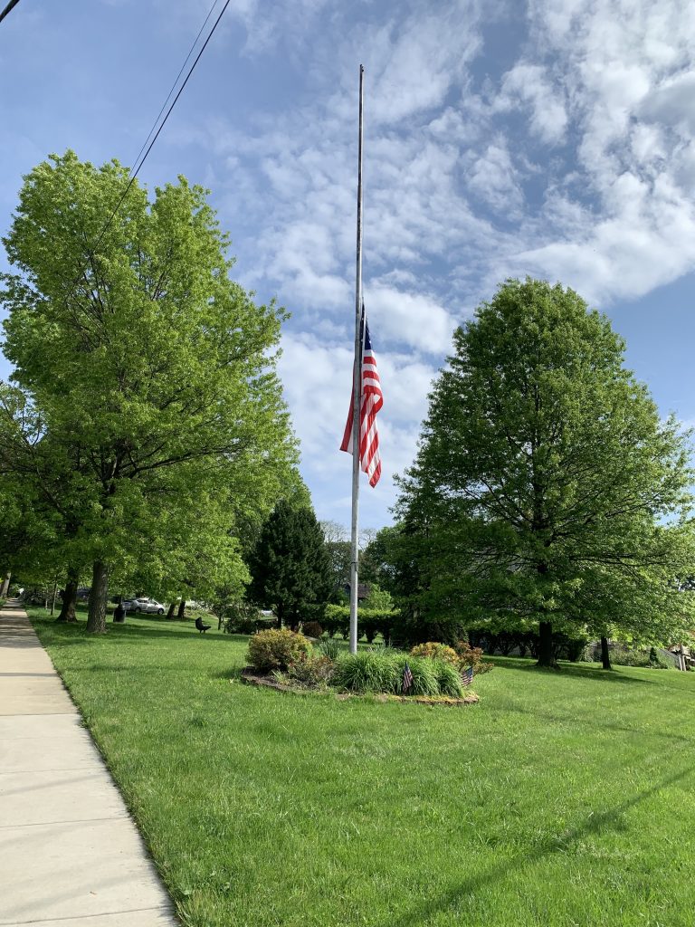 East Washington Memorial Park Flag