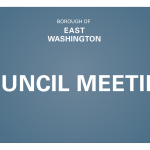 East Washington Council Meeting