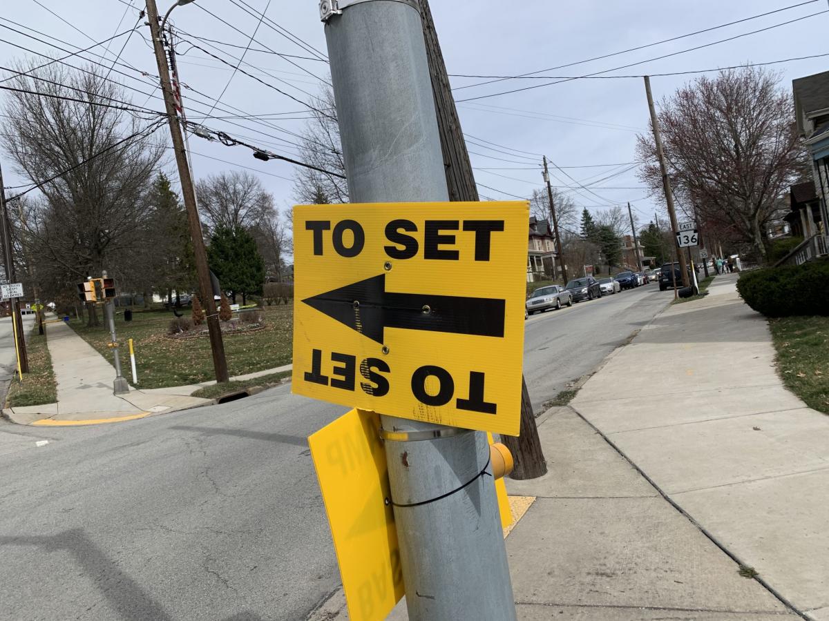 Netflix set for The Chair filming in the Borough of East Washington